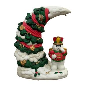 Snowden Ceramic Snowman Tea Light Dayton Hudson 1999 Drummer Musical Instruments